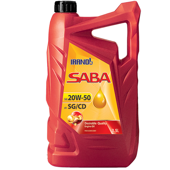 ایرانول    20W-50 SG/CD SABA