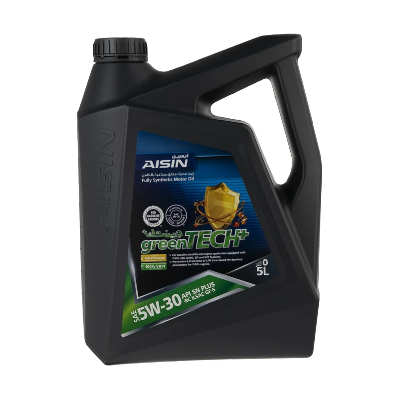 آیسین مدل 5W-30 SN Plus ظرفیت 5 لیتر